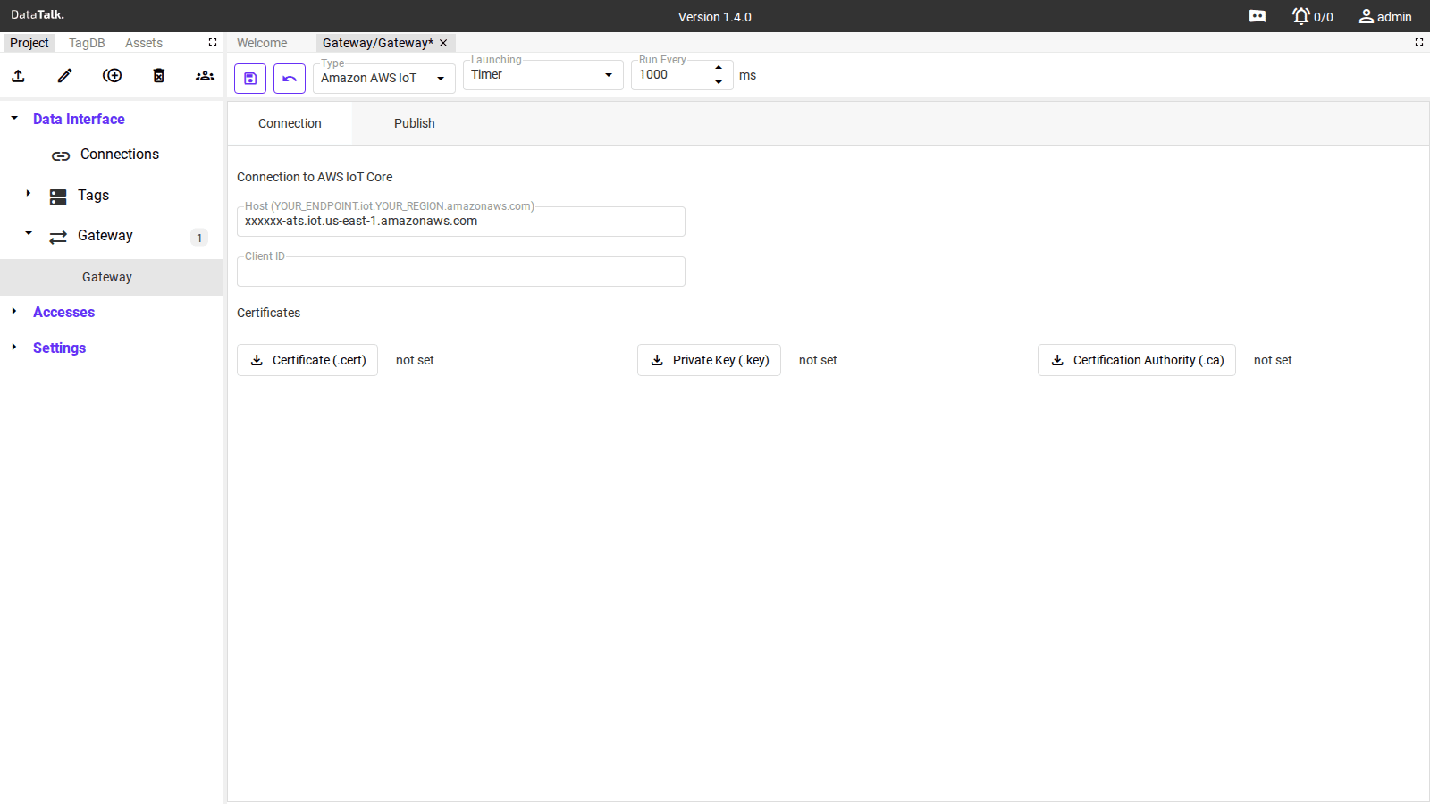 Gateway — Amazon AWS IoT
