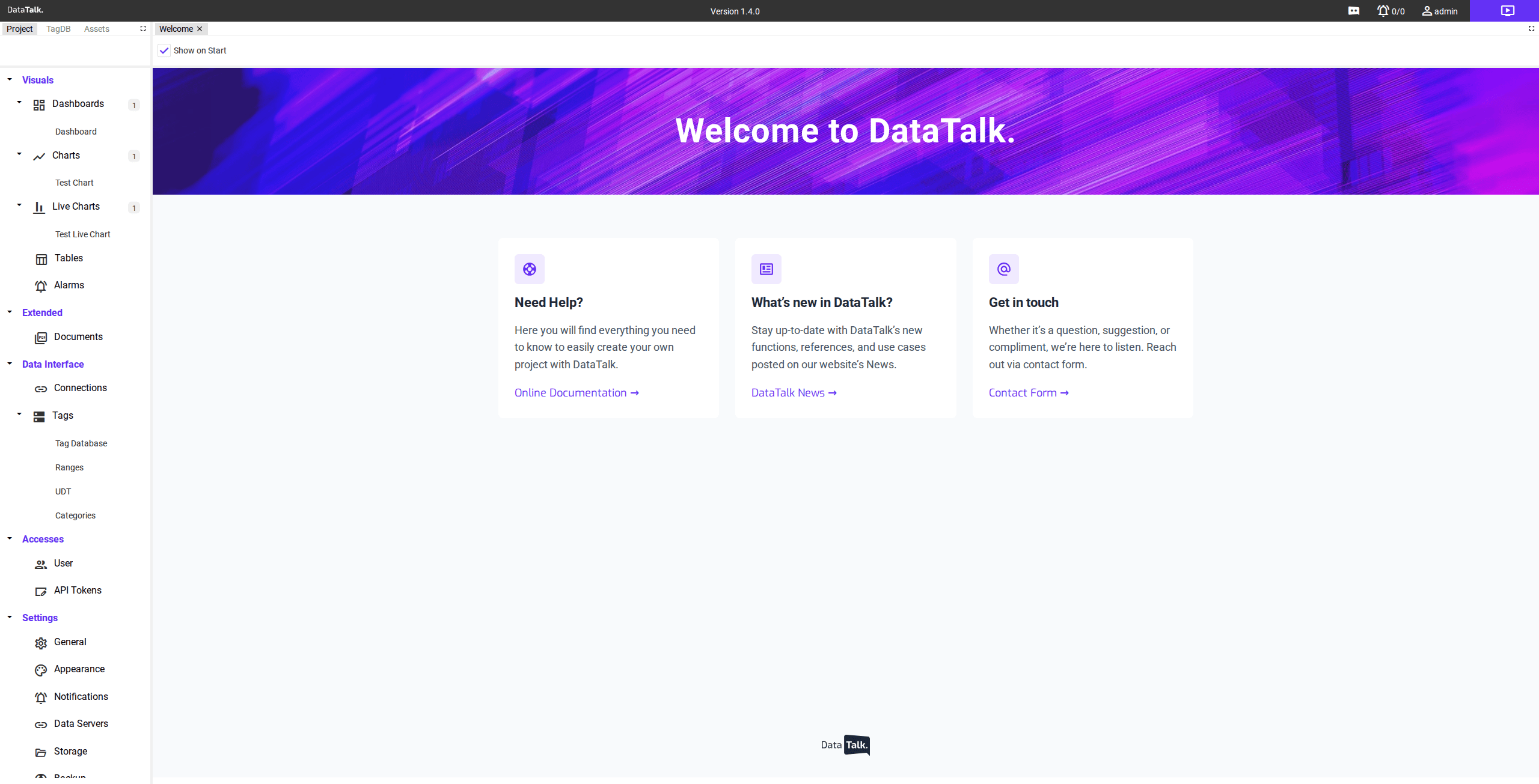 Real time Dashboards editor showing the left sidebar with navigation tree, top tab bar, and a dashboard canvas with several components placed